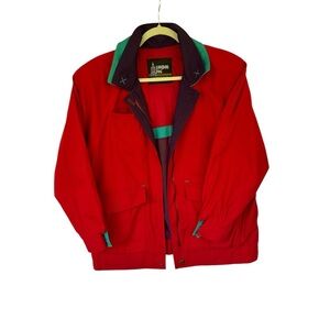 London Fog Red and Purple Outerwear